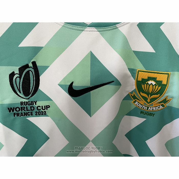 Maillot Afrique Du Sud Rugby 2023 World Cup Exterieur